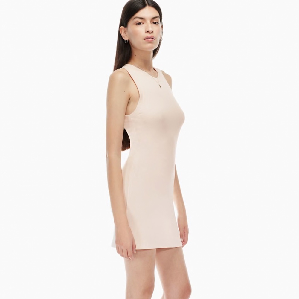 Aritzia Wilfred dunes dress pink